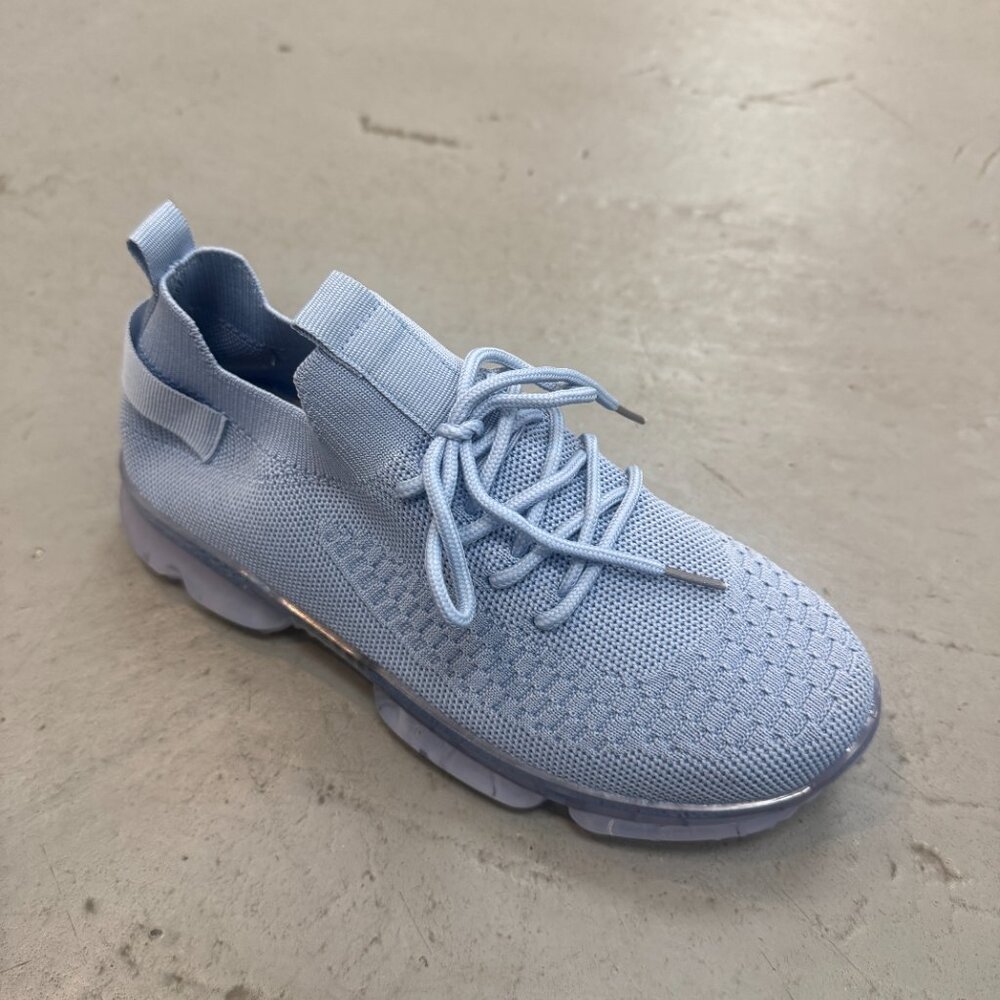 Womens Walking Running Shoes Air Cushion Sneakers Fashion Tennis 1942 blue